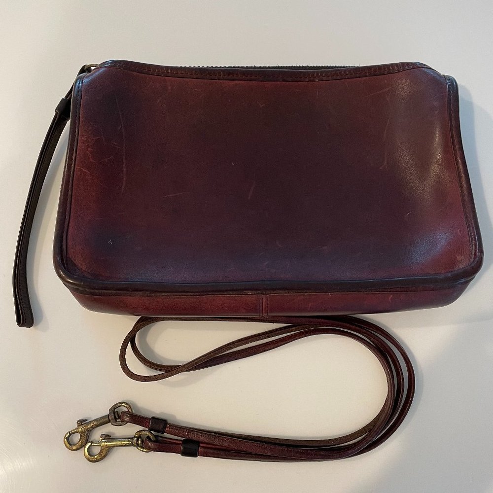Vintage Bonnie Cashin 1970 Coach Basic Bag 9455 Excellent Condition